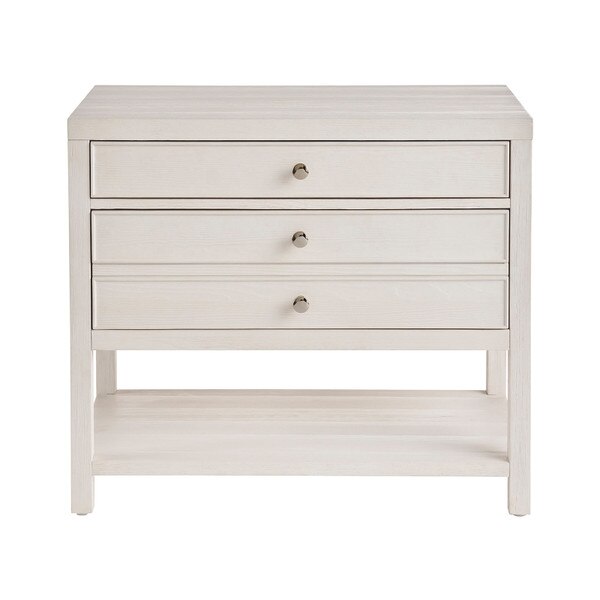 Saugatuck Nightstand (White) Macro 2